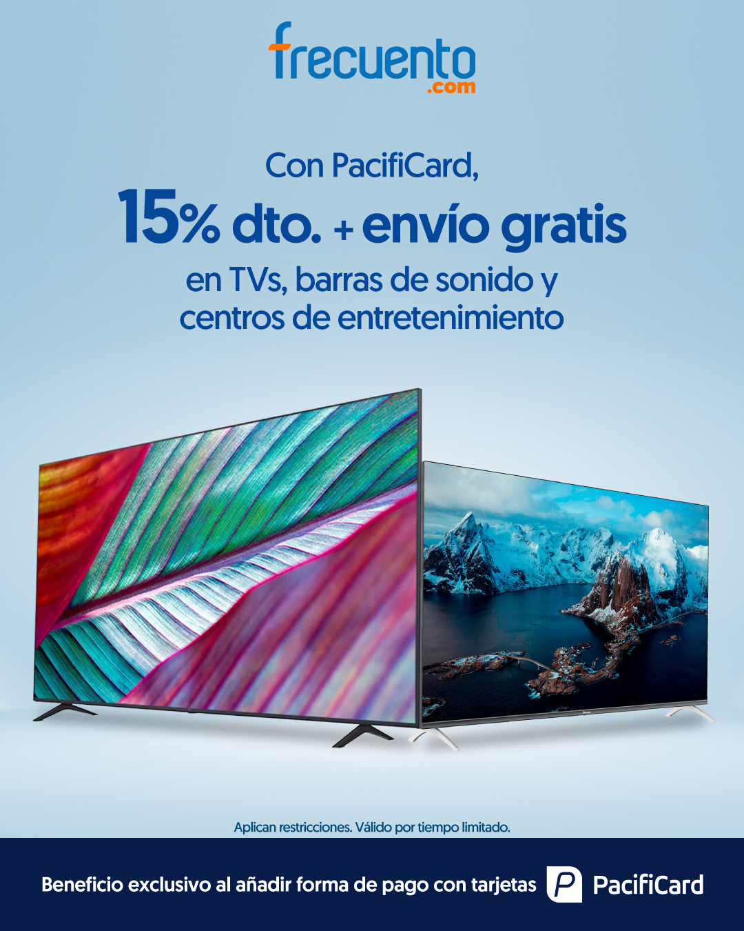 En Frecuento.com. 15% OFF
