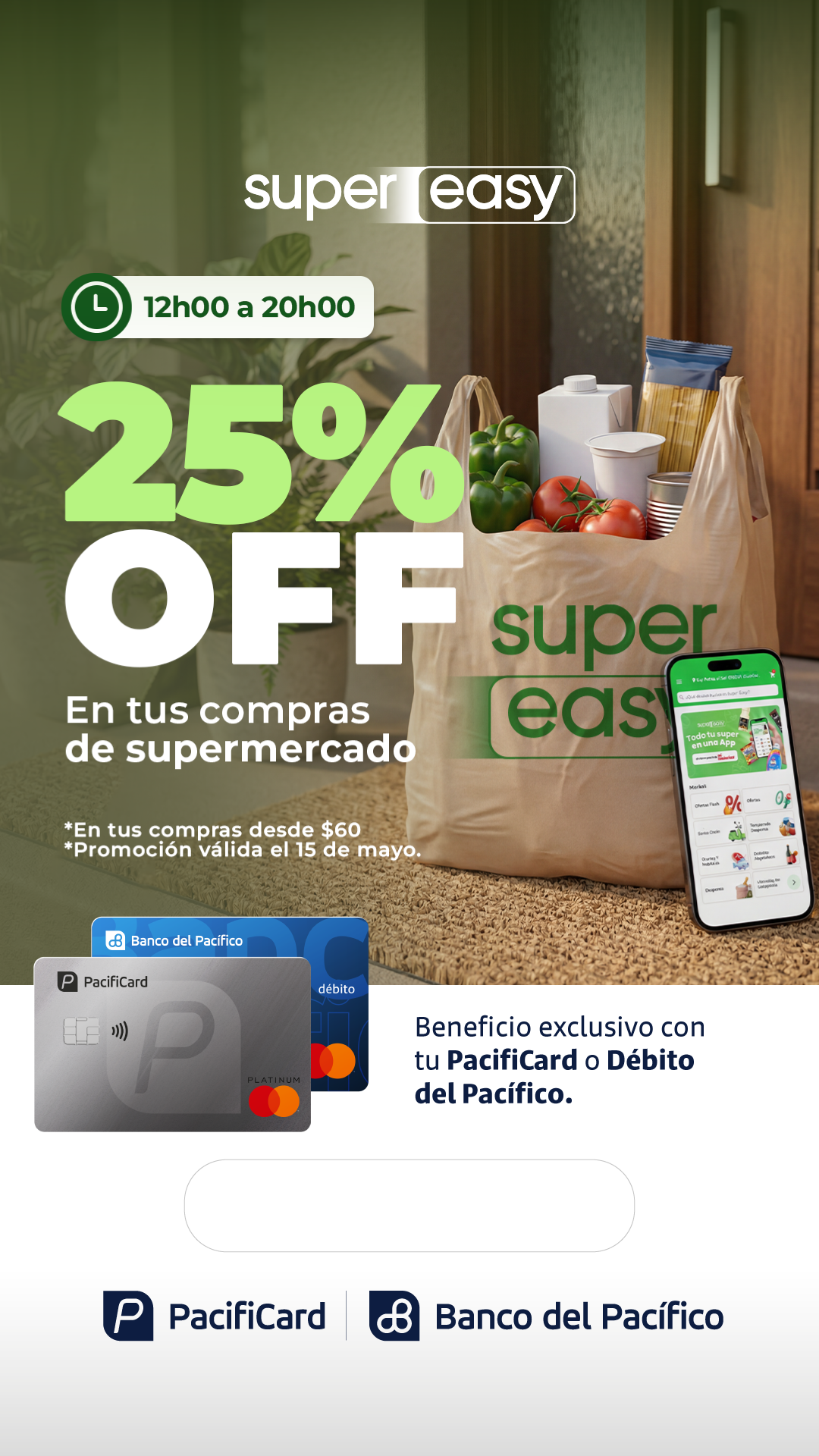 En Súper Easy 25% OFF