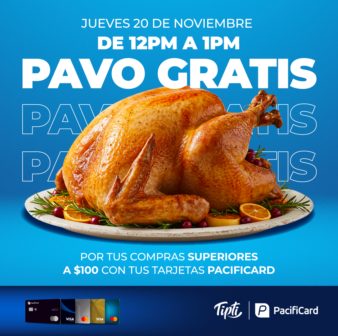 PAVO GRATIS CON PACIFICARD