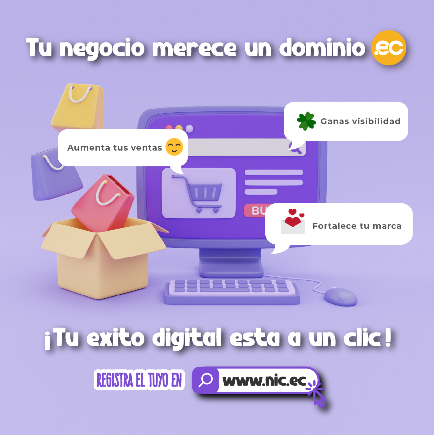Tu negocio merece un dominio .ec
