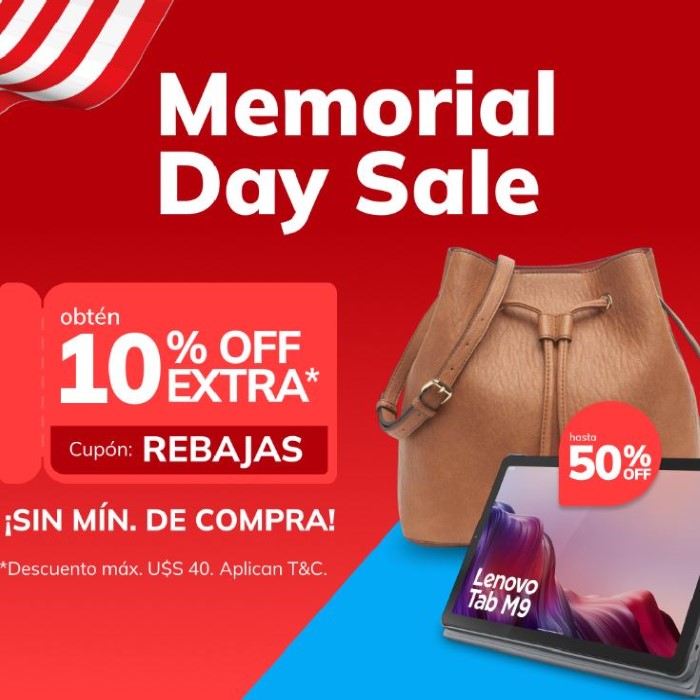 MEMORIAL DAY TIENDAMIA