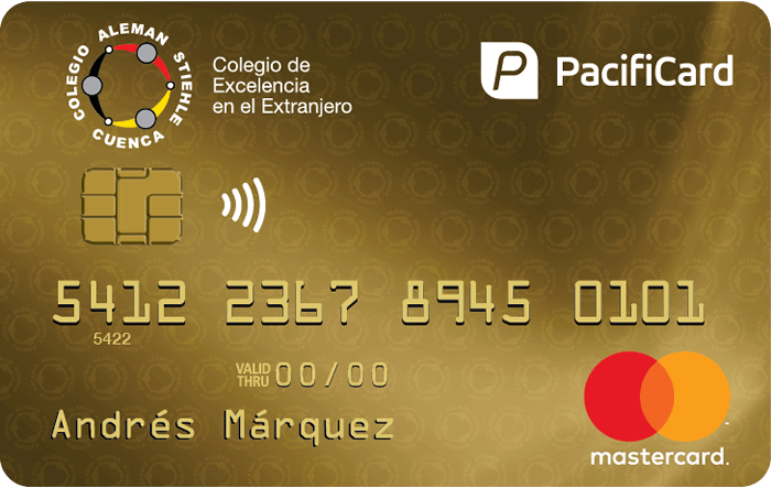 Mastercard Colegio Stiehle Cuenca Gold