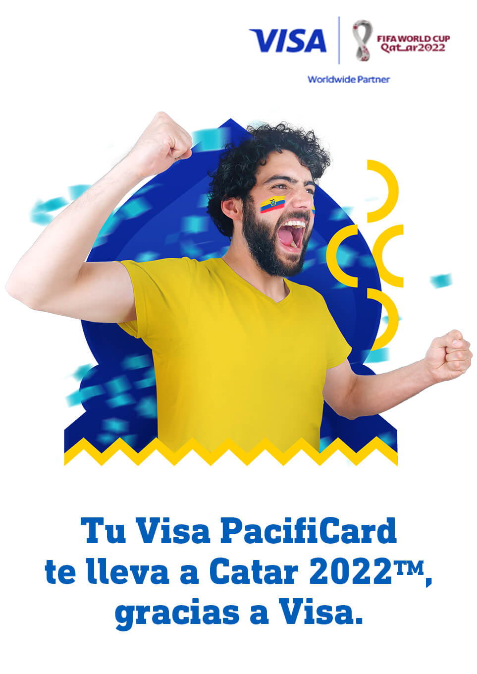Compra con Visa PacifiCard y gana un viaje a Catar 2022TM gracias a Visa