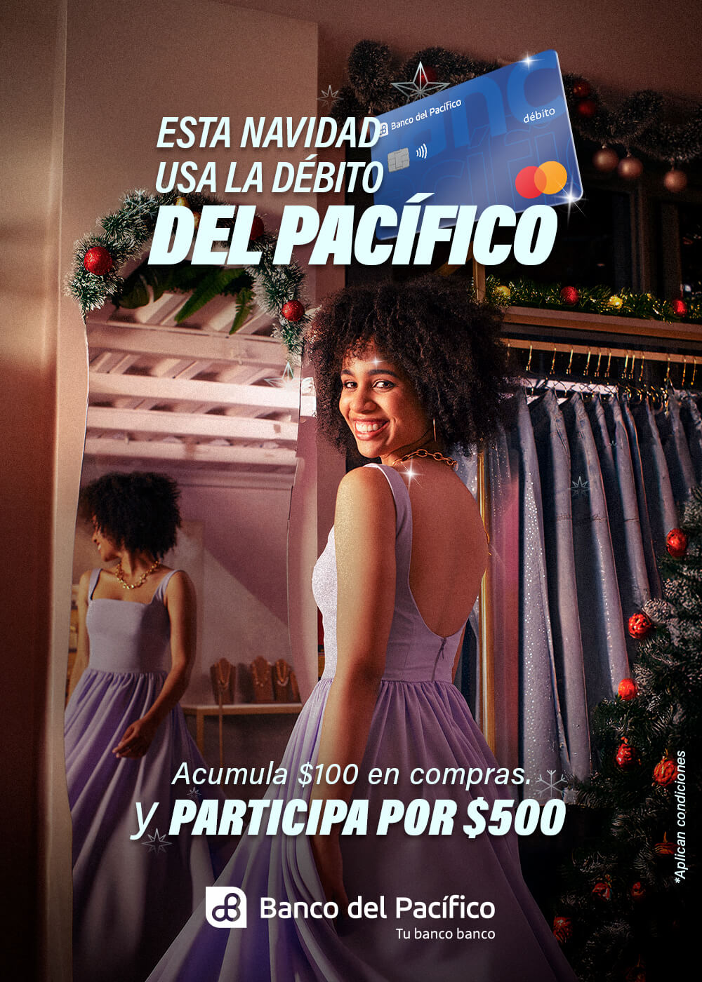 Esta Navidad usa la Débito del Pacífico