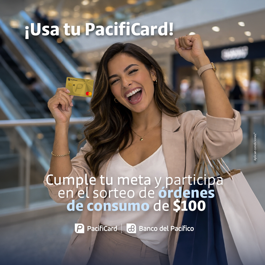 Activa tu PacifiCard y empieza a ganar