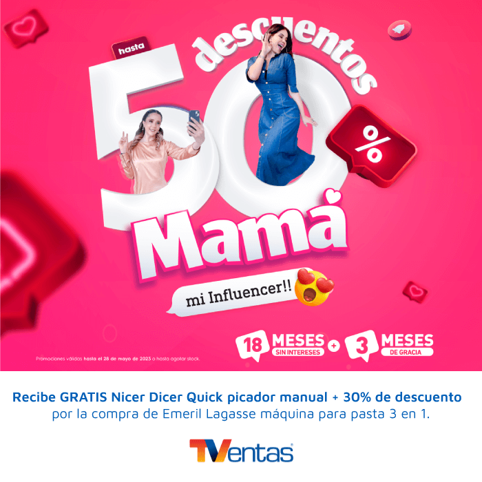 Oferta por el mes de Mamá