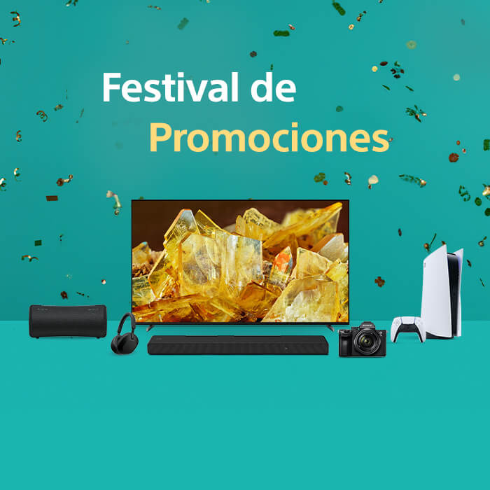 Disfruta el festival de promociones que Sony trae para ti