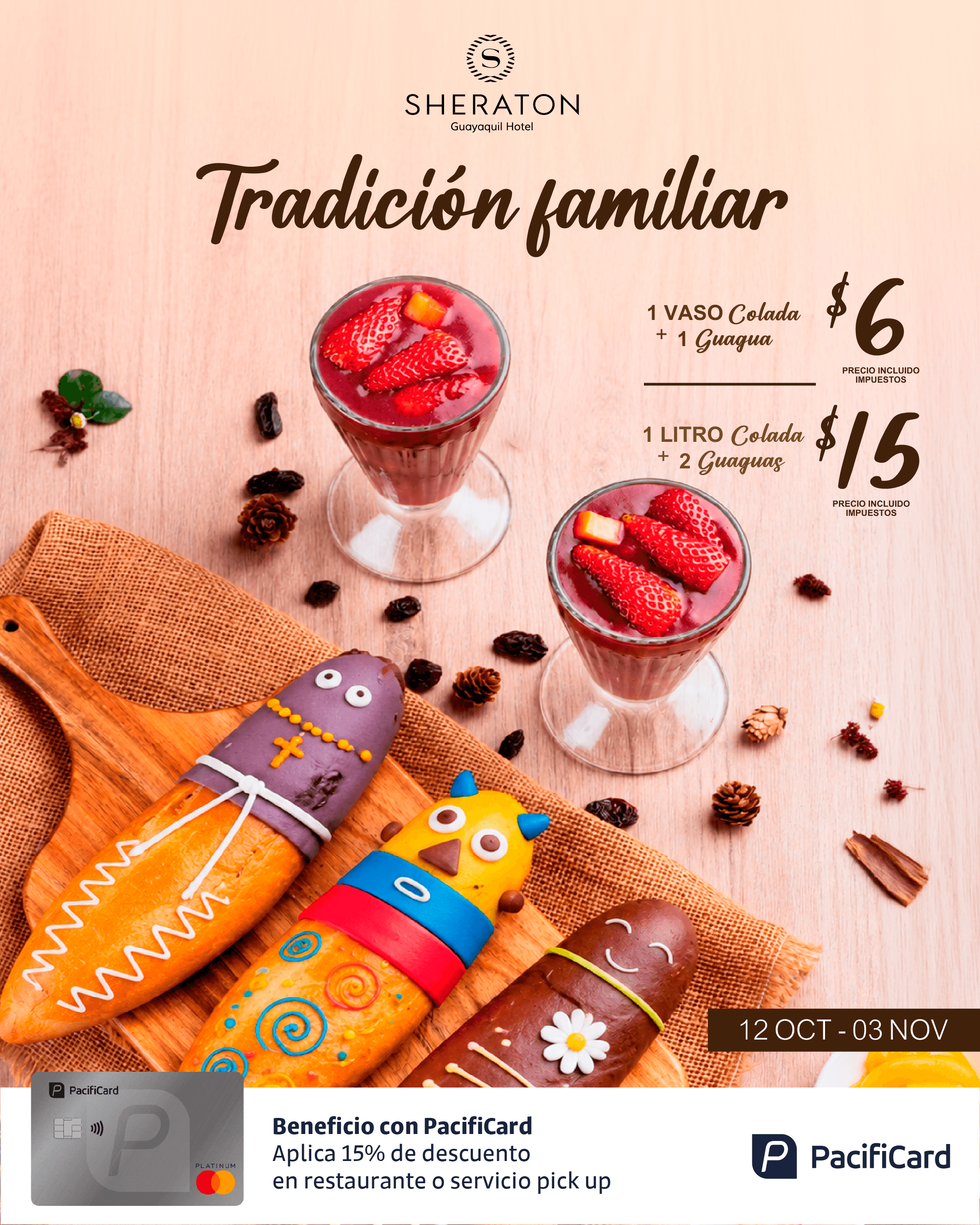 En HOTEL SHERATON tradición familiar