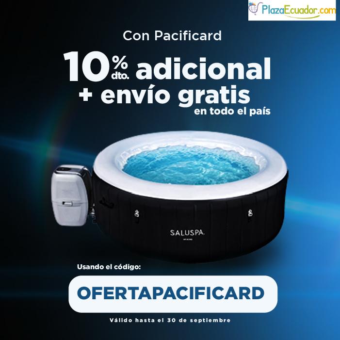 En Plaza Ecuador Jacuzzi Miami inflable para 4 personas!