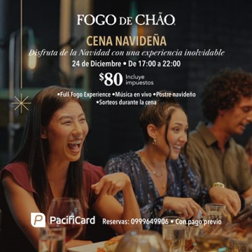 CENA NAVIDEÑA / FOGO DE CHAO