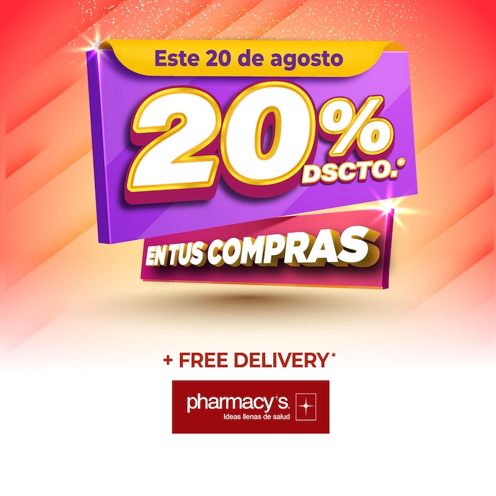 20% OFF EN PHARMACYS
