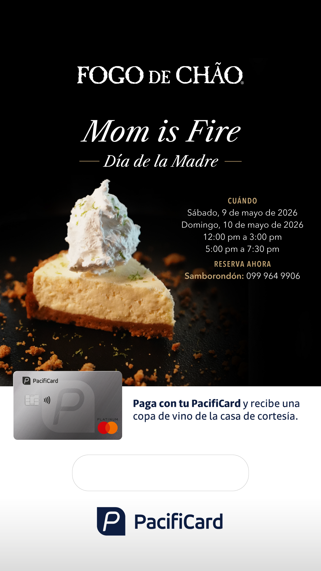 FOGO DE CHAO - MOM IS FIRE