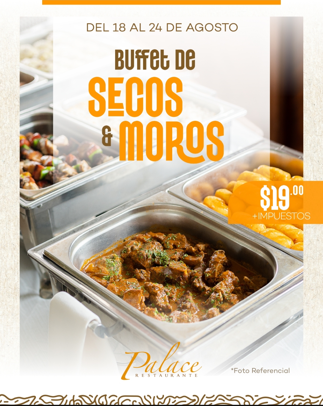 BUFFET DE SECOS & MOROS