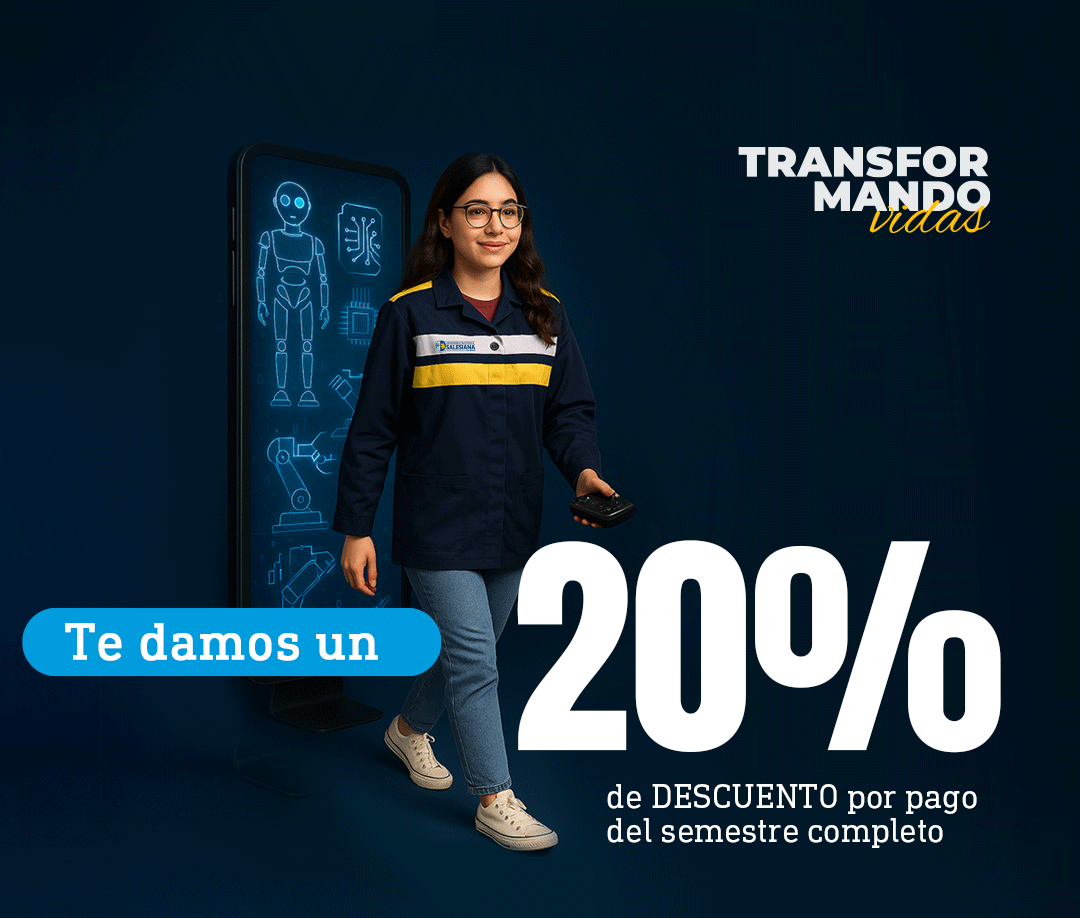 RECIBE EL 20% OFF
