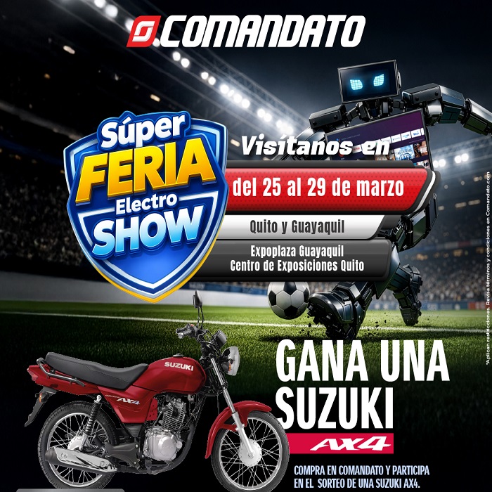 COMANDATO EN FERIA ELECTRO SHOW 2026