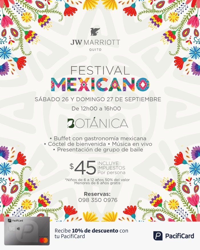 FESTIVAL MEXICANO EN JW MARRIOTT