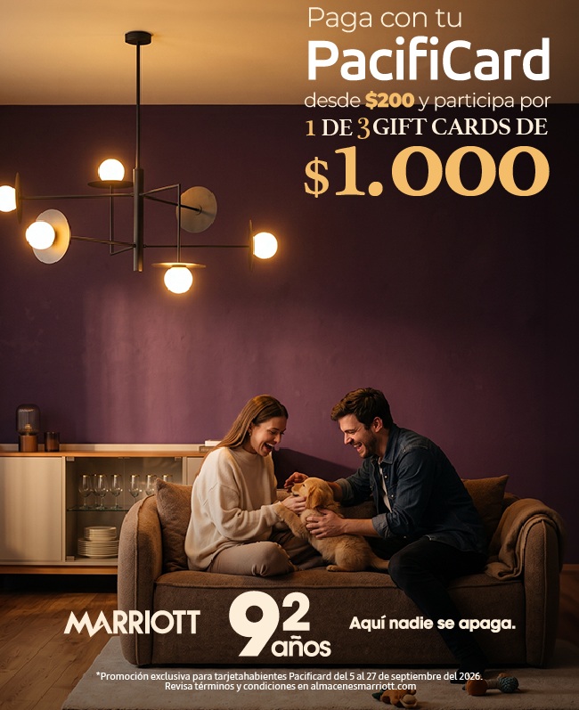 Por Aniversario ...Gana con PacifiCard y Marriott