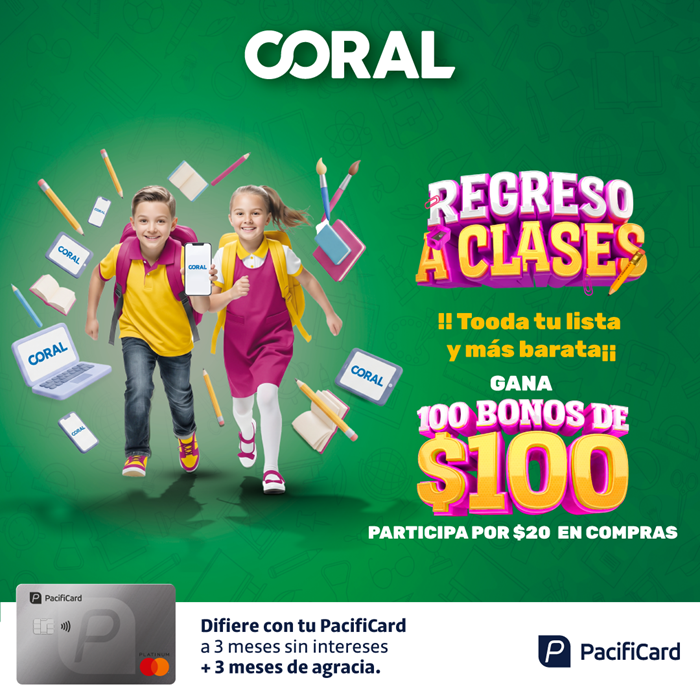 REGRESA A CLASES CON CORAL HIPERMERCADOS
