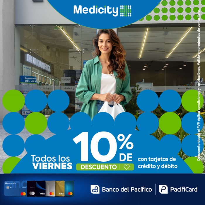 10% OFF con PacifiCard en MEDICITY